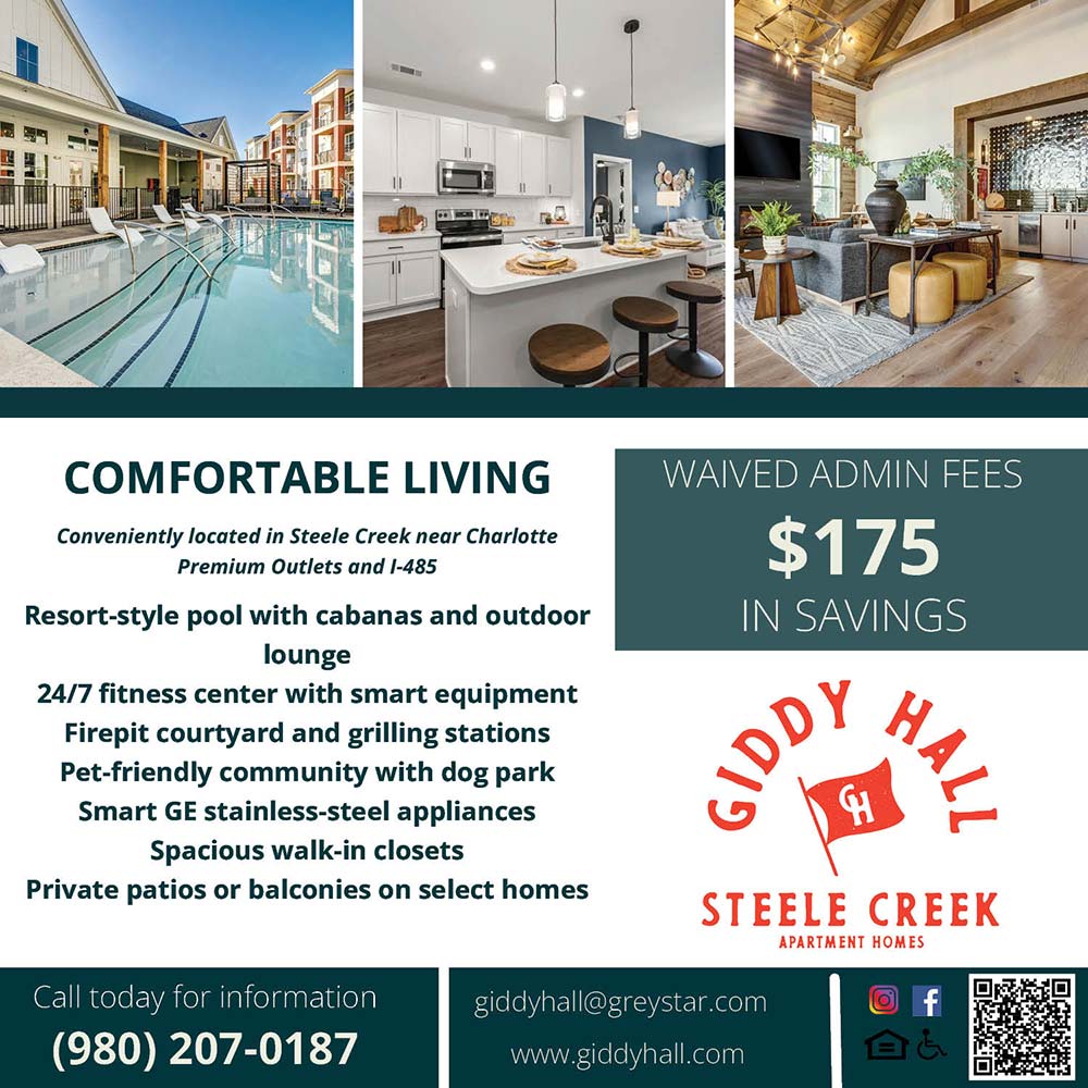 Giddy Hall Steele Creek