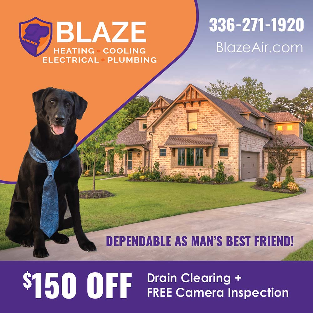 Blaze: Heating, Cooling, Electrical & Plumbing