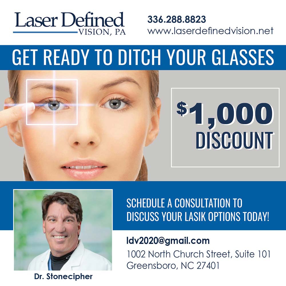 Laser Defined Vision