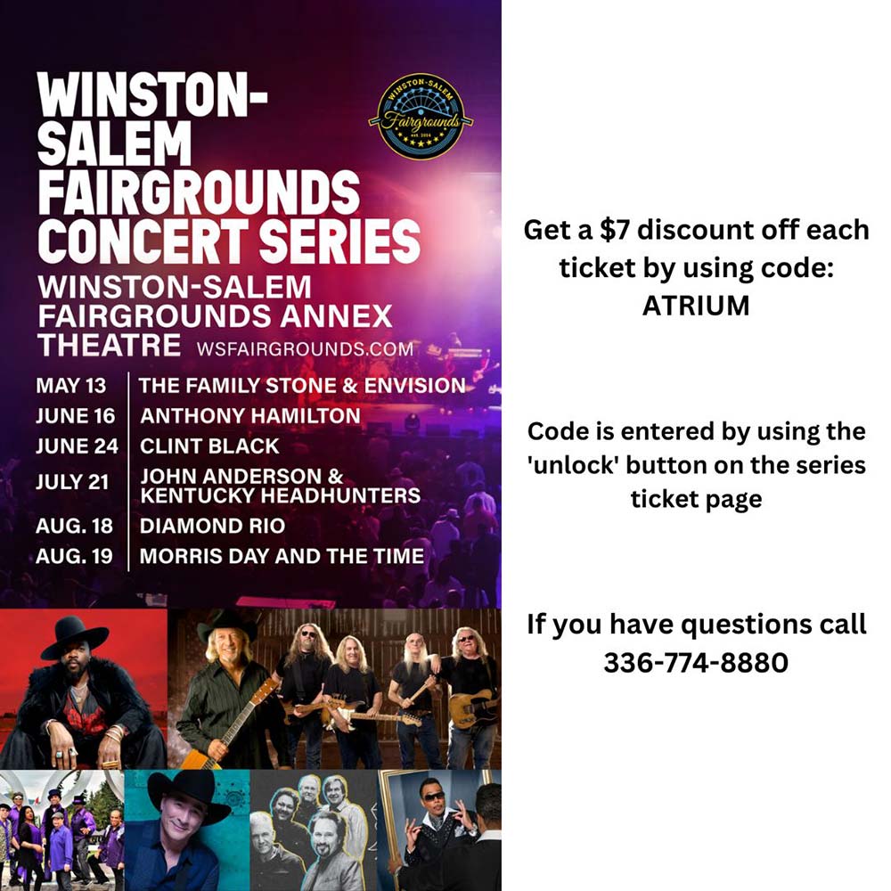 Winston-Salem Fairgrounds Concert Series